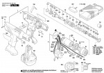 Bosch 0 602 490 435 EXACT 9 Cordless Screw Driver Spare Parts